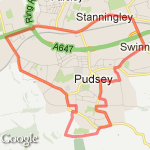 7 miles 10-04-11 route map