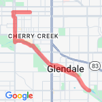 Bike Path to Holy & Back route map