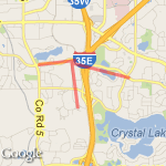 1st run outside route map