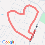 around the block  route map