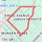 3 Miler route map