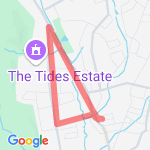 Squaw Brook short route route map