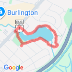 Lake Drive route map