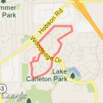 meadowview loop route map