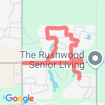 5K Trainer route map