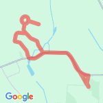 Hilly 5k route map