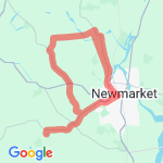 Newmarket to Lee Loop route map