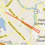 Arlington Route route map