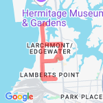 8 APR 2013 route map