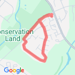 Neighborhood Walk route map