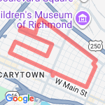 Saturday route map