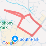 Nucor to Harris Teeter route map