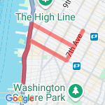 Monday april 8th route map