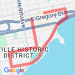 Short McGuires Run route map