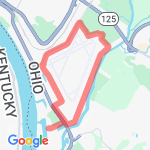 Pirate Cove Run route map