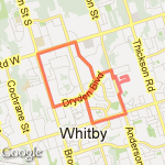 Garden-Dryden 10.23 route map