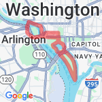 Cherry Blossom run route map