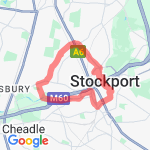 stockport  route map