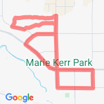 9.5 loop west side route map