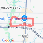 Saturday - Dallas route map