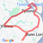 Washington run route map