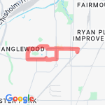 3.5 Around Stadium route map