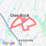 Glen Rock Campus 2 extended w/Garwood route map