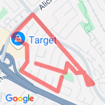 Saturday road run route map