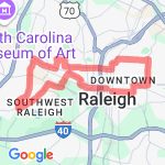 NCR HALF 1 route map