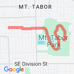 1.7 Tabor route map