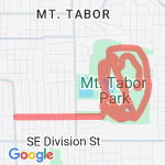Long Tabor route map