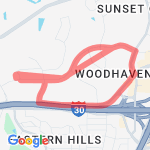 Normal Run route map