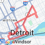 Slow Roll 1 route map