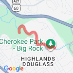 4 miles toward seneca park route map