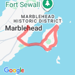 Atlantic ave. neck route map