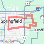 24 miles Tour De Bass route map