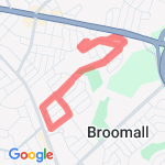 3 mile new ardmore ave route map