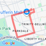 Big Square route map