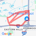Bridge St. Uphill/Randoll Mill route map