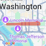 Fitletic National Mall route map