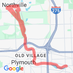 Eddie Hines ride route map