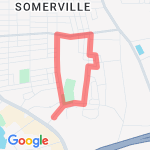 Memmorial loop route map
