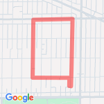 Foster-Normandy route map
