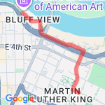 Art District route map
