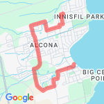 6+k from France to Cath. route map