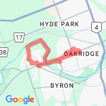 Tough Mudder April 27 route map