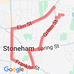 Main street route map