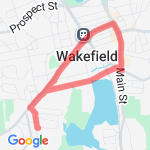 Wakefield route map