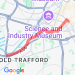 Manchester 4 miles route map