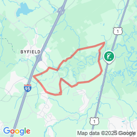 Gov and Larkin - 12.12 Km route in Newburyport